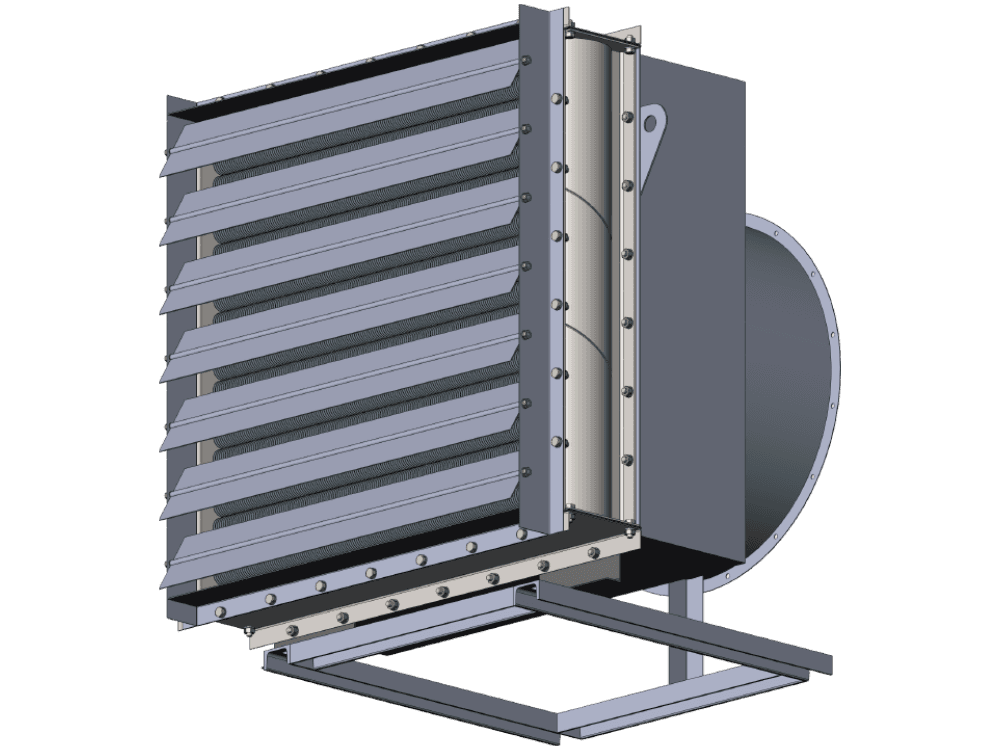 Водяной отопительный агрегат АО 2-15 в3 Воздушно-отопительный агрегат АО 2-15 КСк3 водяной