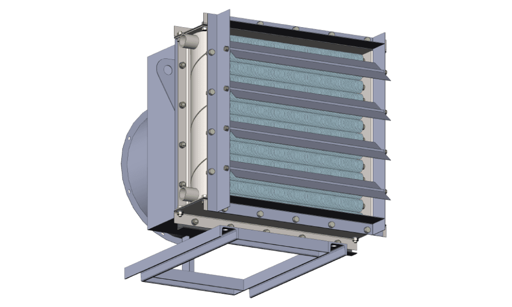 Водяной отопительный агрегат АО 2-4 в3 Воздушно-отопительный агрегат АО 2-4 КСк3 водяной