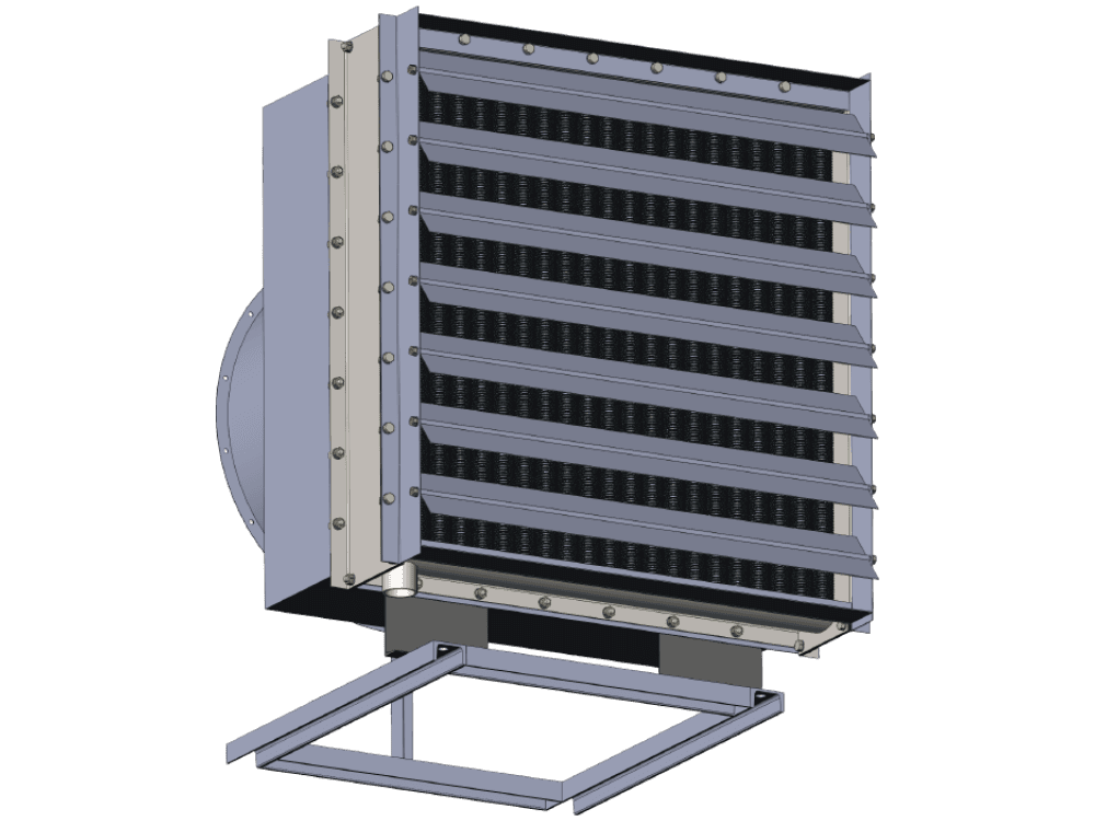 Воздушно-отопительный агрегат АО 2-15 КПСк3 паровой