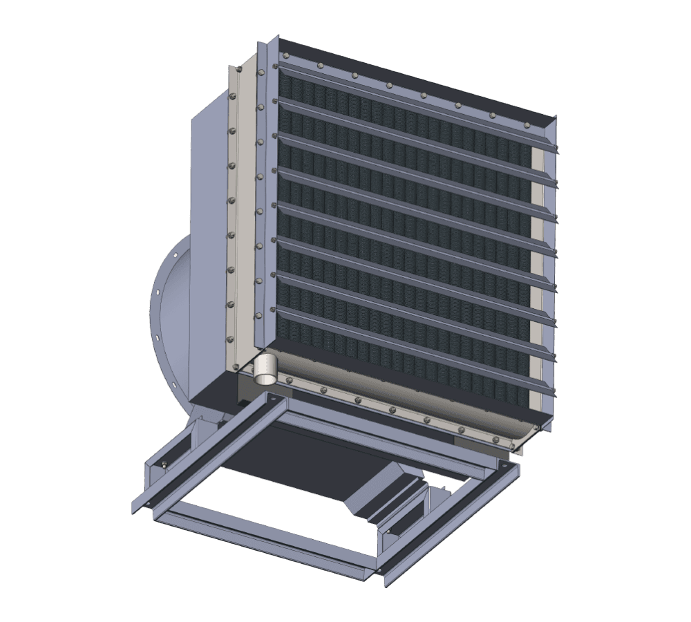 Воздушно-отопительный агрегат АО 2-20 КПСк4 паровой
