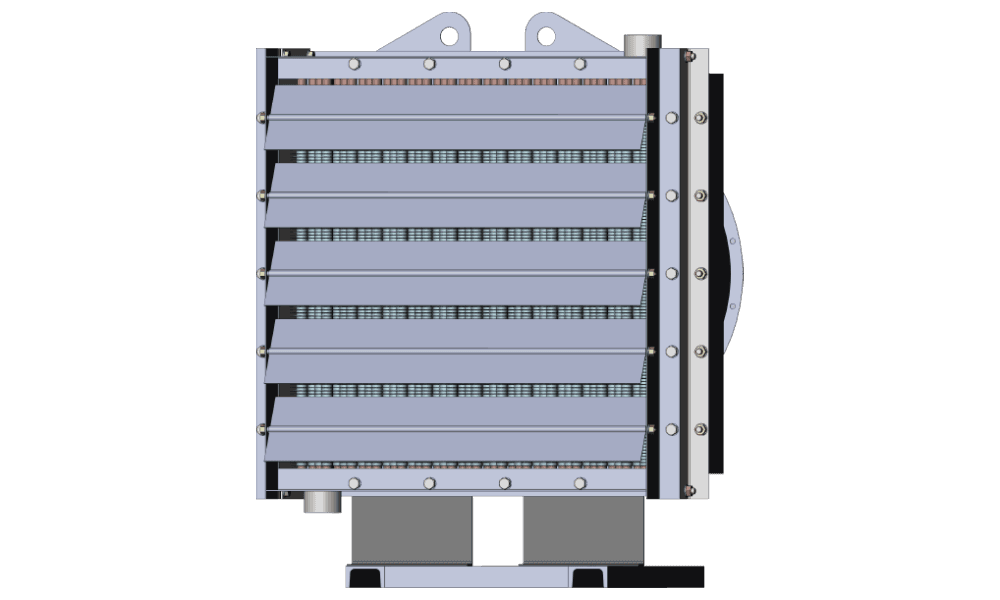 Паровой воздушный агрегат АО 2-5 трехрядный