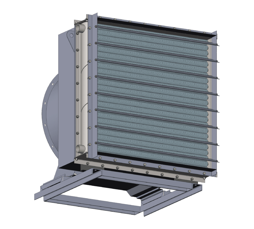 Воздушно-отопительный агрегат АО 2-20 КСк3 водяной
