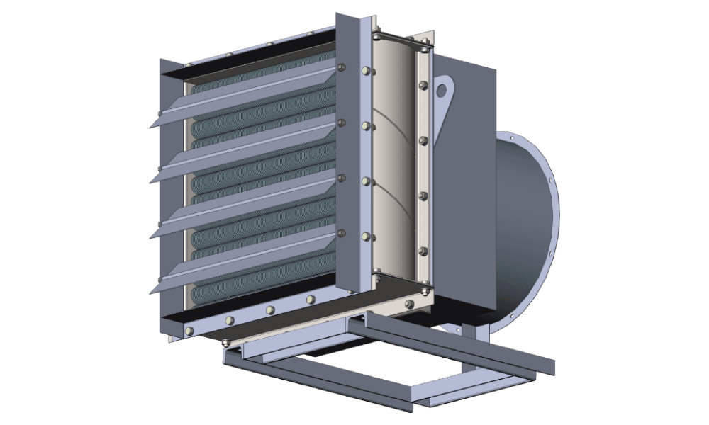 Воздушно-отопительный агрегат АО 2-4 КСк4 водяной