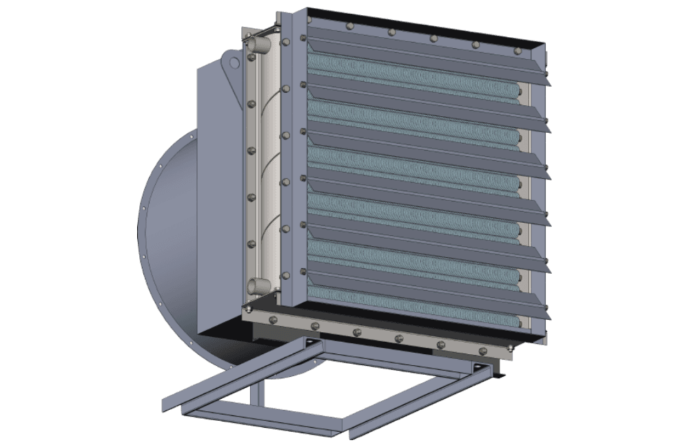 Воздушно-отопительный агрегат АО 2-6.3 КСк3 водяной