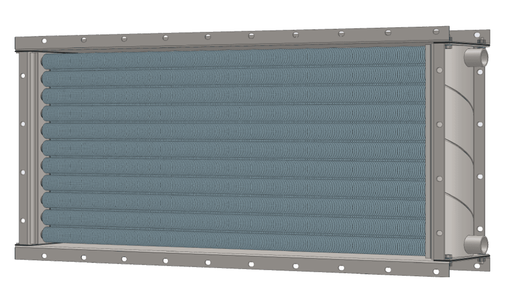 Расчет и подбор водяных калориферов