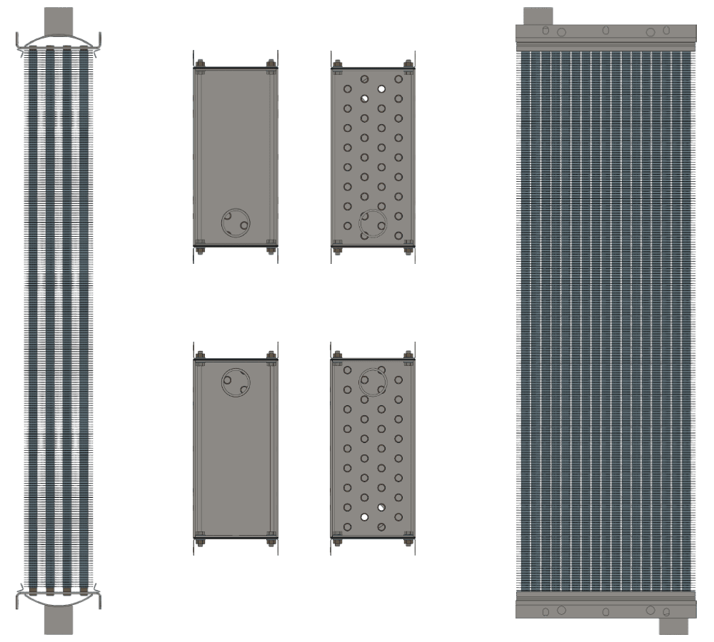 Калорифер КПСк 4-5 чертеж