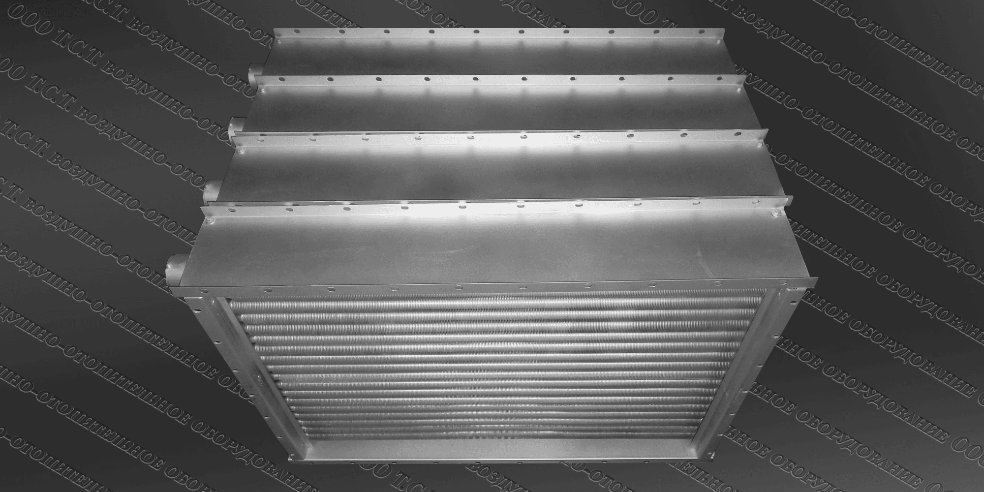 Секция водяных калориферов