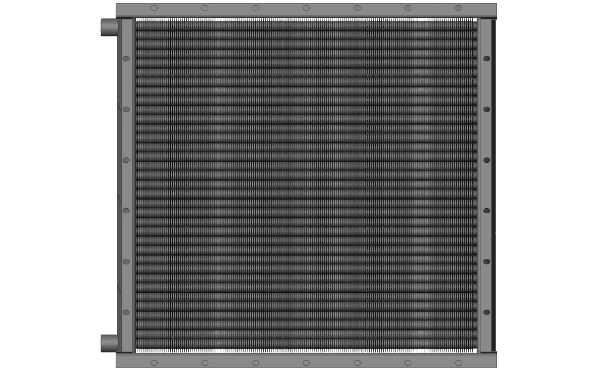 Калорифер водяной для сушильной камеры