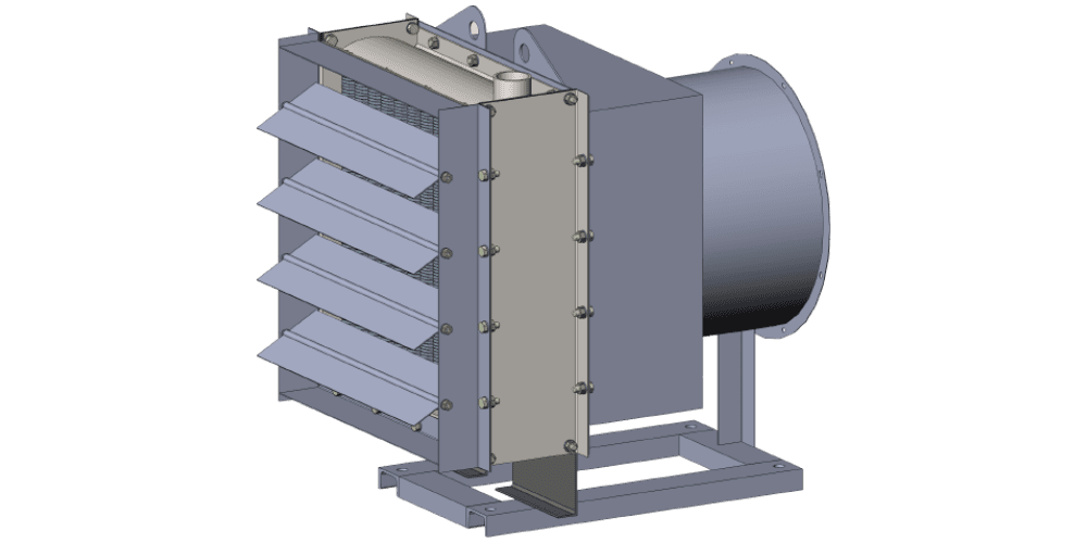 Паровой отопительный агрегат АО 2-3 п4 Воздушно-отопительный агрегат АО 2-3 КПСк4 паровой