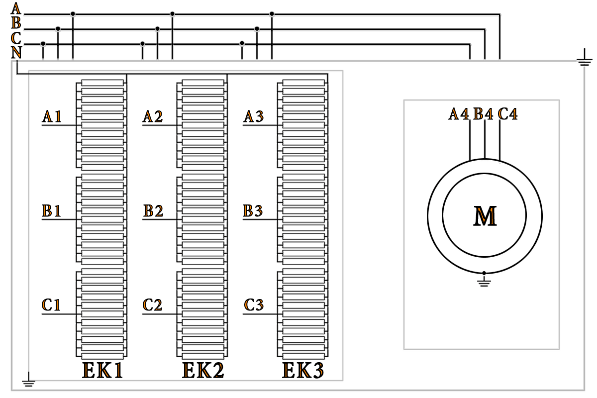 электрокалориферная установка ЭКОЦ 250 электрическая схема подключения электрокалориферная установка СФОЦ 250 электрическая схема подключения