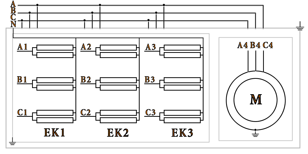 электрокалориферная установка ЭКОЦ 40 электрическая схема подключения электрокалориферная установка СФОЦ 40 электрическая схема подключения