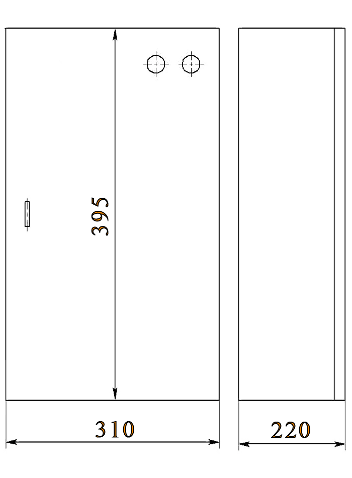 Шкаф ШУК-40 габаритные размеры Шкаф управления калорифером ШУК-40 габаритные размеры