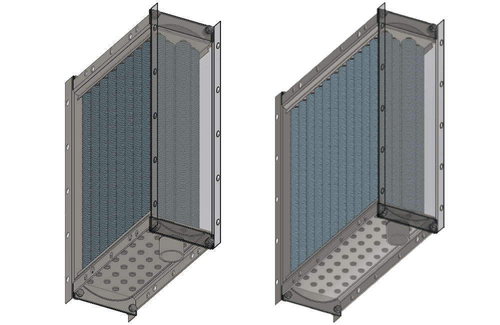 Паровой теплообменник оребренный Теплообменник одноходовой