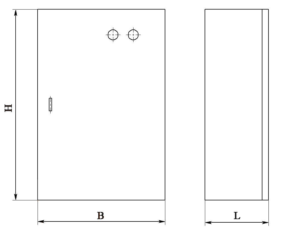 Габаритные размеры шкафов управления калорифером ШУК Технические характеристики шкафов управления ШУК