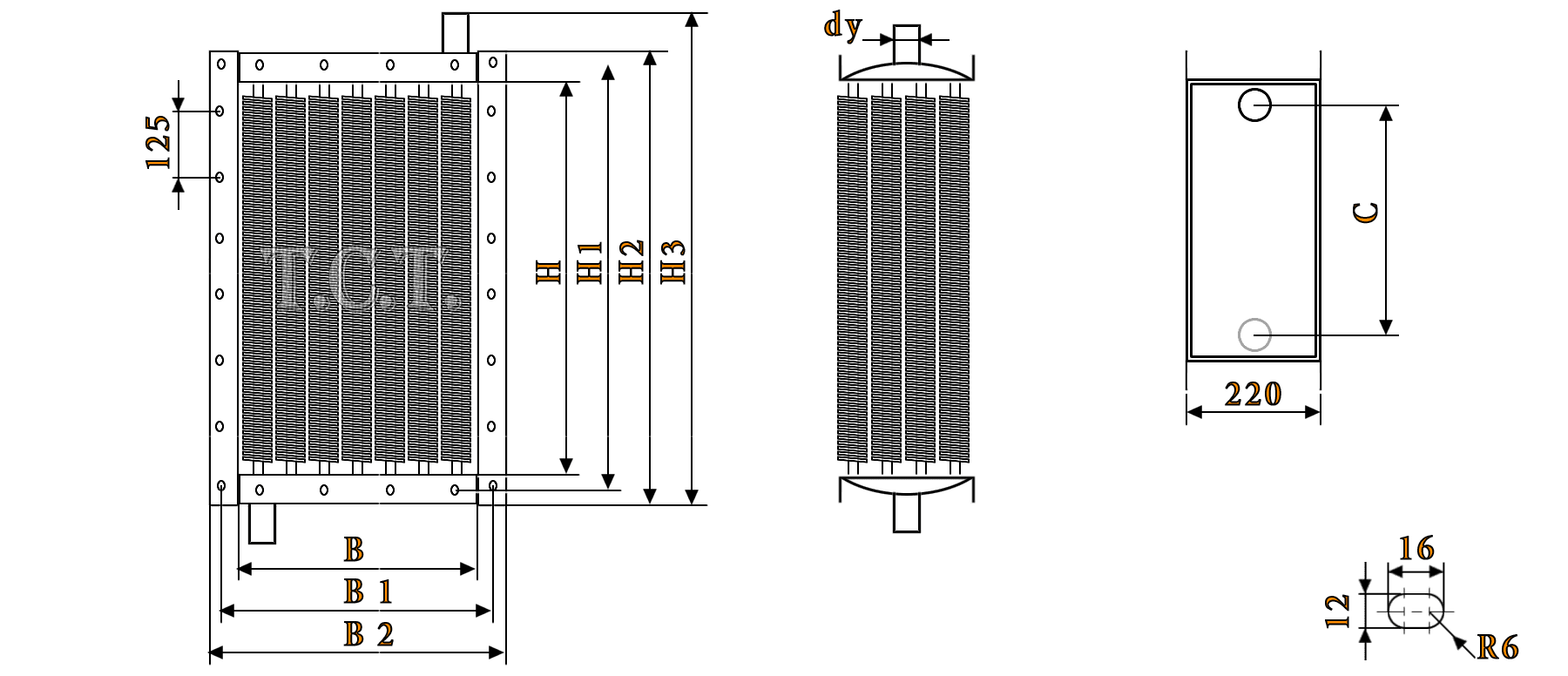 Калорифер КП 407 паровой технические характеристики паровой калорифер КП 407 габаритные размеры