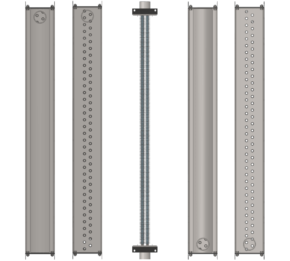 Калорифер паровой КПСк 2-12 Калорифер КПСк 2-12 чертеж