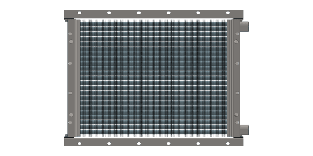Калорифер КСк 2-7 Воздухонагреватель КСк 2-7